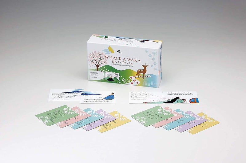 Kawada Whack A WAKA Hyakunin-Isshu English Karuta (Japanese Reading Card Game Karuta) - Image 2